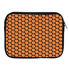 Cute Pumpkin Black Small Apple Ipad 2/3/4 Zipper Cases by ConteMonfrey