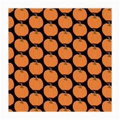 Black And Orange Pumpkin Medium Glasses Cloth by ConteMonfrey