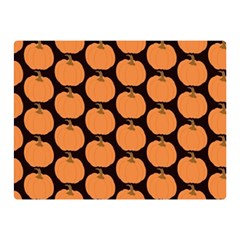 Black And Orange Pumpkin Double Sided Flano Blanket (mini)  by ConteMonfrey