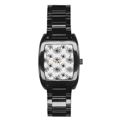 Spider Web - Halloween Decor Stainless Steel Barrel Watch by ConteMonfrey