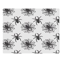 Spider Web - Halloween Decor Double Sided Flano Blanket (large)  by ConteMonfrey