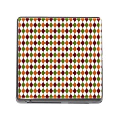 Halloween Palette Plaids   Memory Card Reader (square 5 Slot) by ConteMonfrey