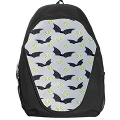 Boo! Bat Rain - Halloween Decor  Backpack Bag by ConteMonfrey