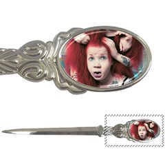 Creepy Monster Student At Classroom Letter Opener by dflcprintsclothing