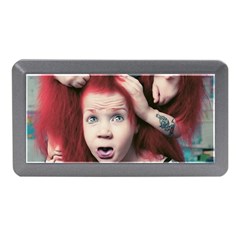 Creepy Monster Student At Classroom Memory Card Reader (mini) by dflcprintsclothing