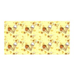 Ice Cream Cone Dessert Satin Wrap 35  X 70  by Wegoenart