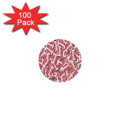 Merry-christmas 1  Mini Buttons (100 Pack)  by nateshop