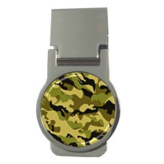 Army Camouflage Texture Money Clips (round)  by nateshop