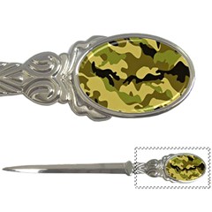 Army Camouflage Texture Letter Opener by nateshop