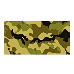 Army Camouflage Texture Satin Wrap 35  X 70  by nateshop