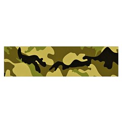 Army Camouflage Texture Oblong Satin Scarf (16  X 60 ) by nateshop