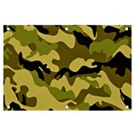 Army Camouflage Texture Banner and Sign 6  x 4  Front