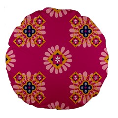 Morroco Large 18  Premium Round Cushions by nateshop