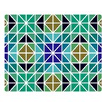 Mosaic 3 Double Sided Flano Blanket (Large)  Blanket Back