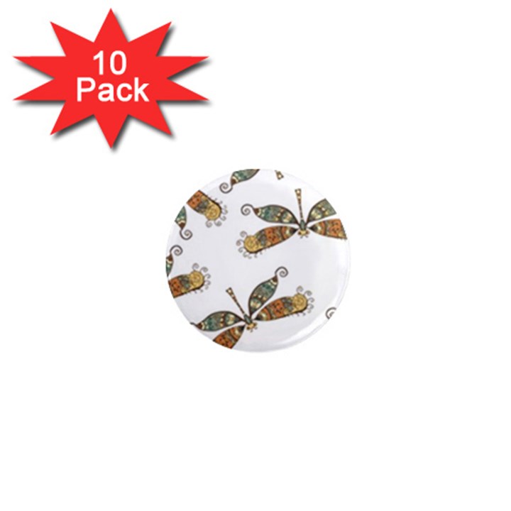 Pattern-35 1  Mini Magnet (10 pack) 