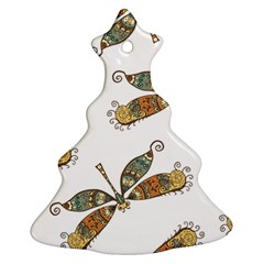 Pattern-35 Christmas Tree Ornament (Two Sides)