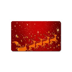 Santa Magnet (name Card) by nateshop