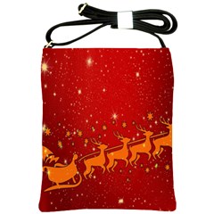 Santa Shoulder Sling Bag by nateshop