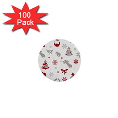 Seamless 1  Mini Buttons (100 Pack)  by nateshop
