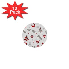 Seamless 1  Mini Buttons (10 Pack)  by nateshop