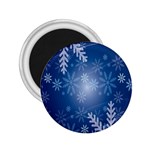 Snowflakes 2.25  Magnets Front