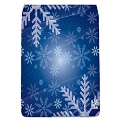 Snowflakes Removable Flap Cover (l) by nateshop