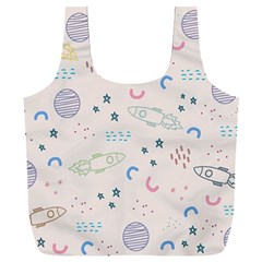 Space Full Print Recycle Bag (xxl) by nateshop