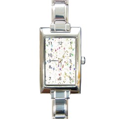 Star Rectangle Italian Charm Watch by nateshop