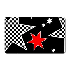 Stars Magnet (rectangular) by nateshop