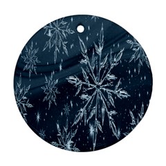 Stars-2 Round Ornament (two Sides) by nateshop