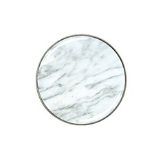 White Marble Texture Pattern Hat Clip Ball Marker (10 Pack) by Jancukart