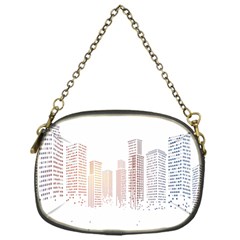 Buildings, Building City Building Condominium Skyscraper Chain Purse (one Side) by Jancukart