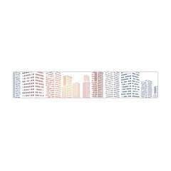 Buildings, Building City Building Condominium Skyscraper Flano Scarf (mini) by Jancukart