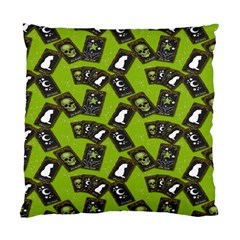 Cats And Skulls - Modern Halloween  Standard Cushion Case (one Side) by ConteMonfrey