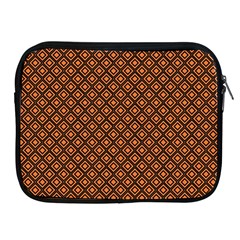 Halloween Palette Plaids Orange, Black Geometric  Apple Ipad 2/3/4 Zipper Cases by ConteMonfrey