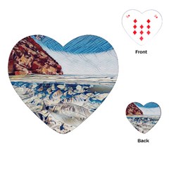 Fishes In Lake Garda Playing Cards Single Design (Heart)