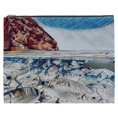 Fishes In Lake Garda Cosmetic Bag (XXXL)