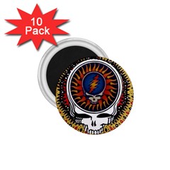 Grateful Dead 1 75  Magnets (10 Pack)  by Jancukart