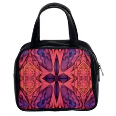 Pattern Colorful Background Classic Handbag (two Sides)