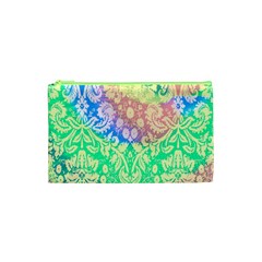 Hippie Fabric Background Tie Dye Cosmetic Bag (xs)