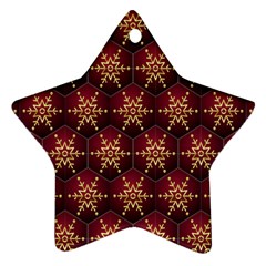 Background Pattern Icon Design Star Ornament (two Sides)