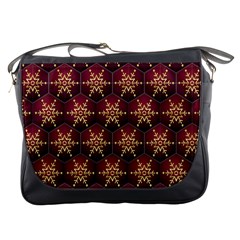 Background Pattern Icon Design Messenger Bag