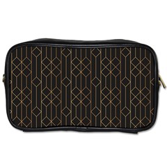 Illustrations Art Geometric Pattern Toiletries Bag (two Sides) by Ravend