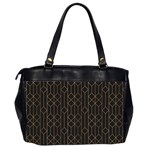 Illustrations Art Geometric Pattern Oversize Office Handbag (2 Sides) Back