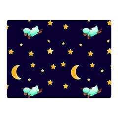 Seamless Pastel Wallpaper Animal Double Sided Flano Blanket (Mini) 