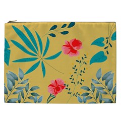 Nature Floral Flower Petal Leaves Leaf Plant Cosmetic Bag (xxl)