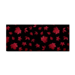 Red Autumn Leaves Autumn Forest Hand Towel