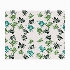 Leaves Plant Design Template Small Glasses Cloth