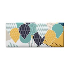 Abstract Balloon Pattern Decoration Hand Towel by Ravend