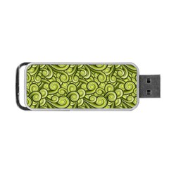 Flower Design Paradigm Start Portable Usb Flash (two Sides)